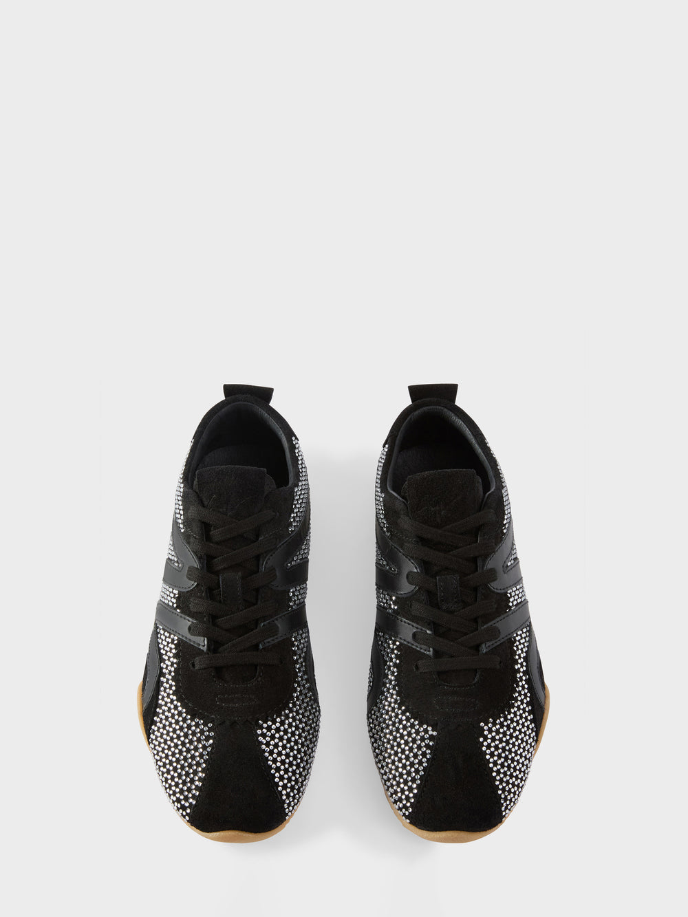 GZ-TOP CRYSTAL SNEAKERS