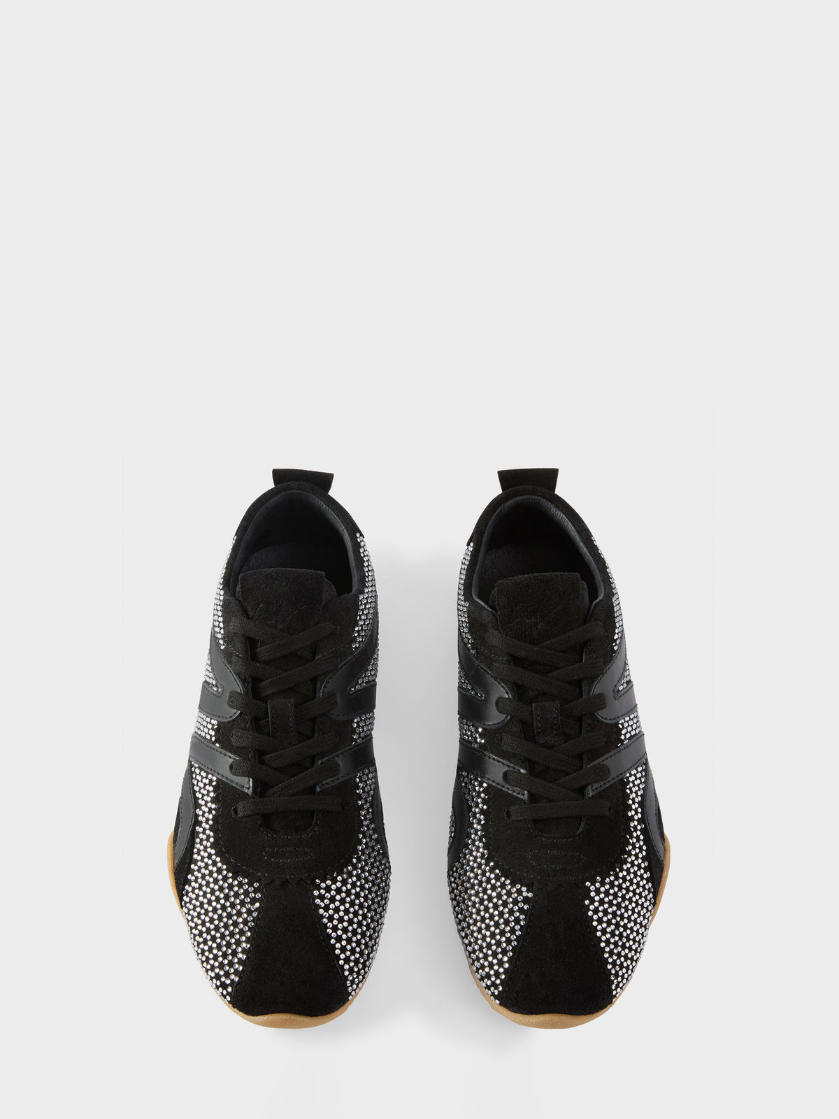 GZ-TOP CRYSTAL SNEAKERS