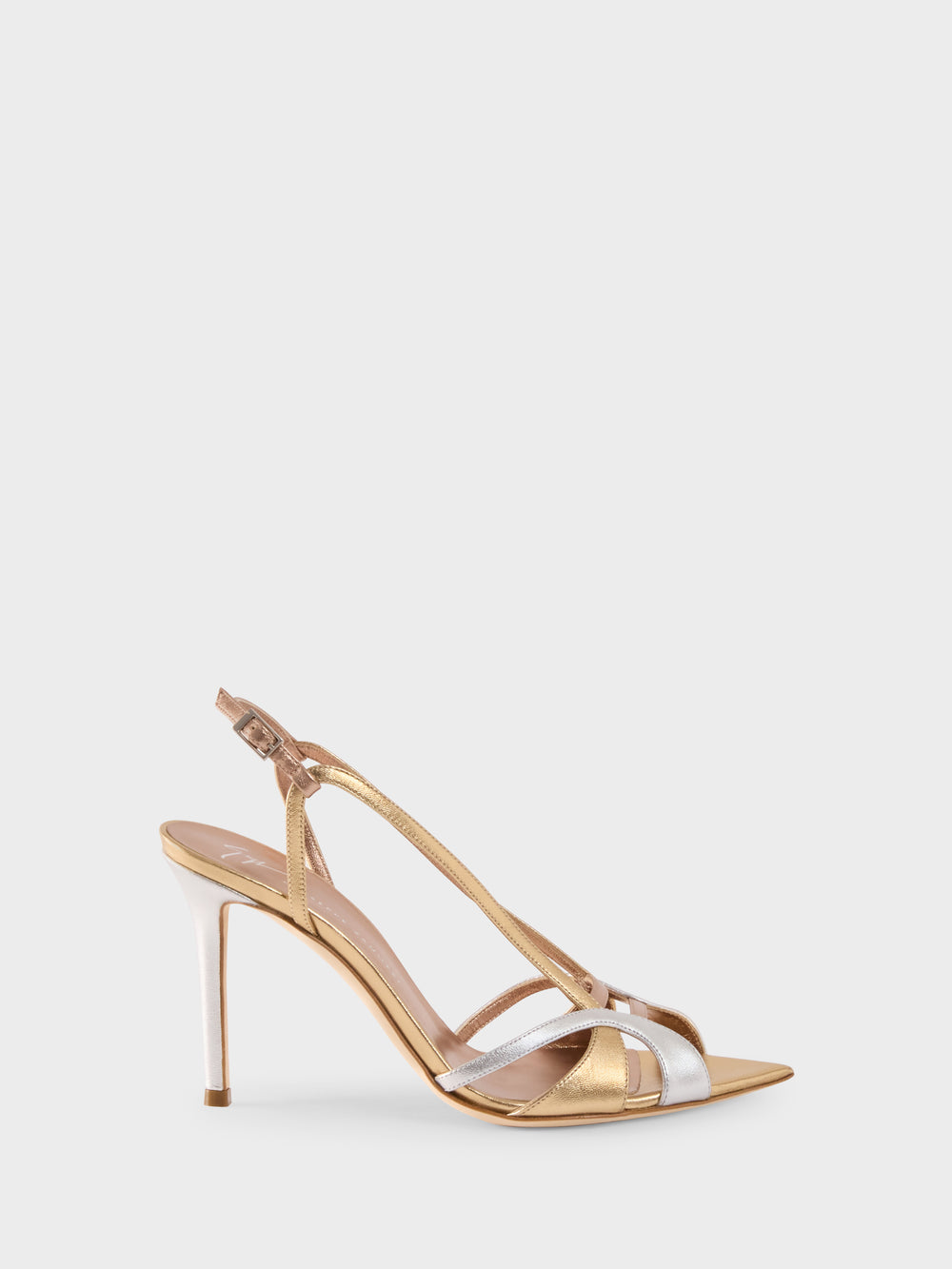 INTRIIGO ZOE GOLD SANDAL 90