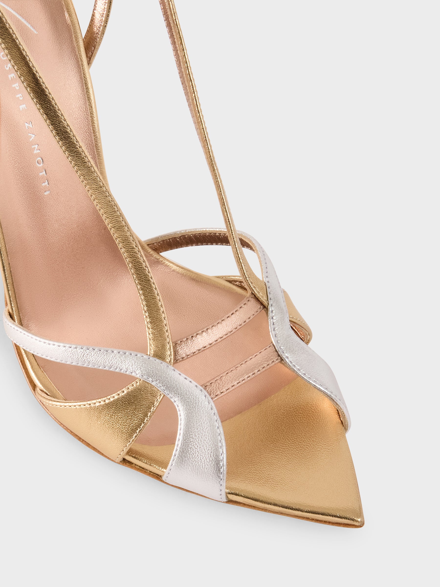 INTRIIGO ZOE GOLD SANDAL 90