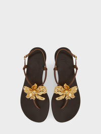 ORCHID FLAT SANDAL