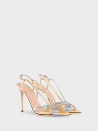 INTRIIGO ZOE GOLD SANDAL 90