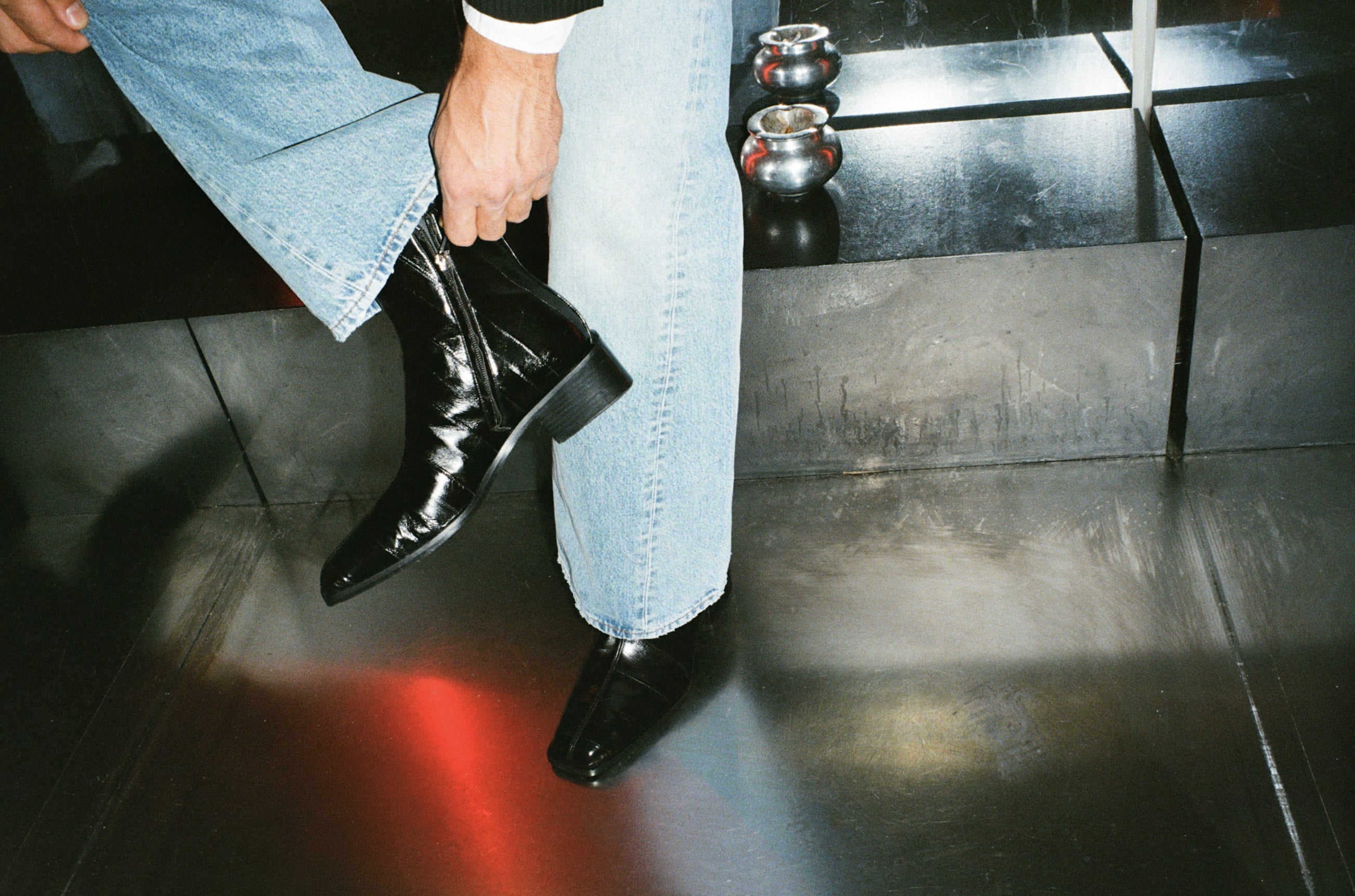 J*1様 【箱つき定価21万】ジュゼッペザノッティ スタッズ ショートブーツ36 GIUSEPPE ZANOTTI