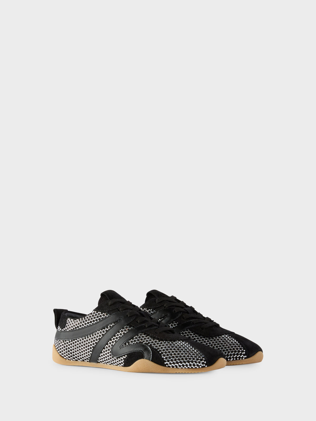 GZ-TOP CRYSTAL SNEAKERS