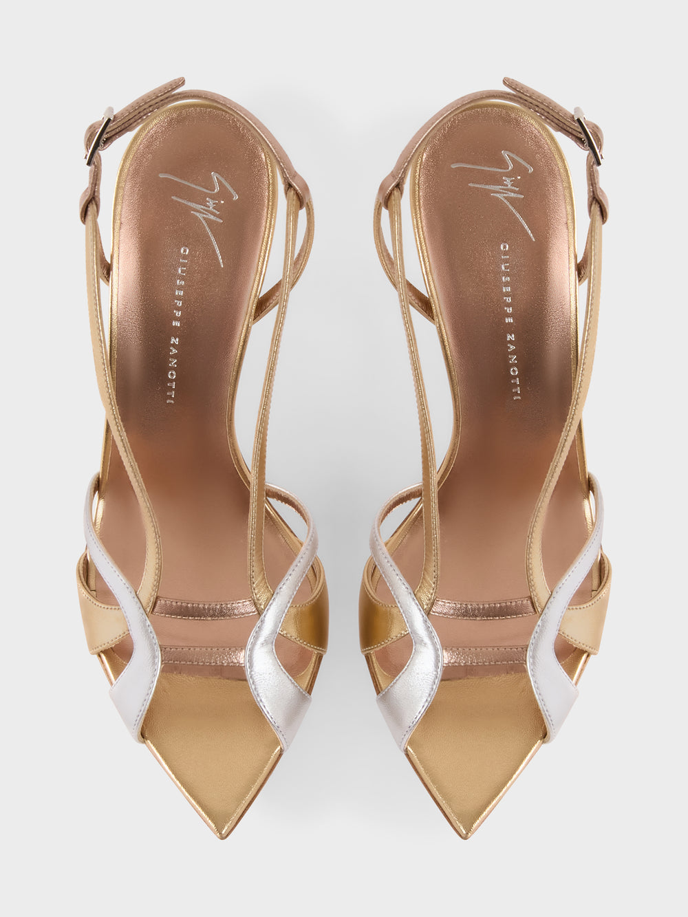 INTRIIGO ZOE GOLD SANDAL 90