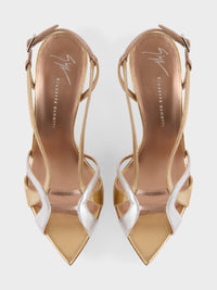 INTRIIGO ZOE GOLD SANDAL 90
