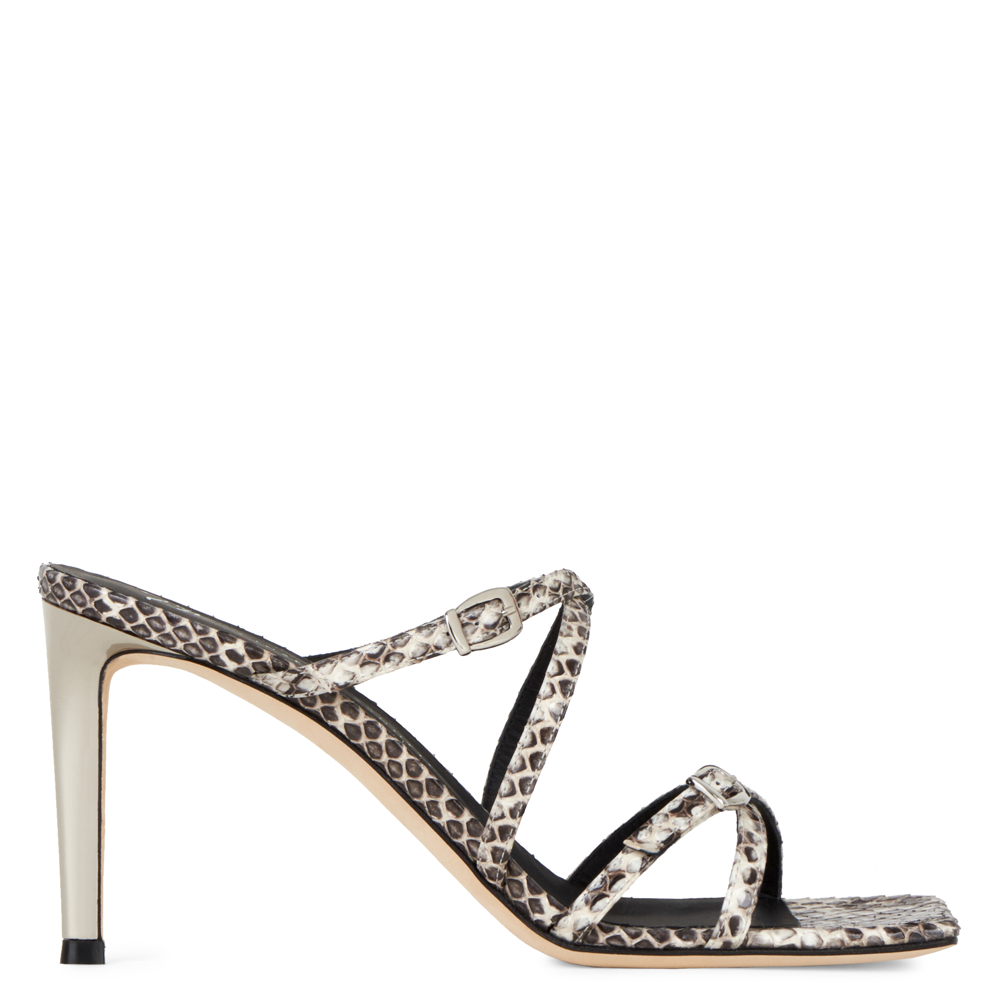 Giuseppe Zanotti Vanilla Soft Punk 85mm Sandals In Multicolor