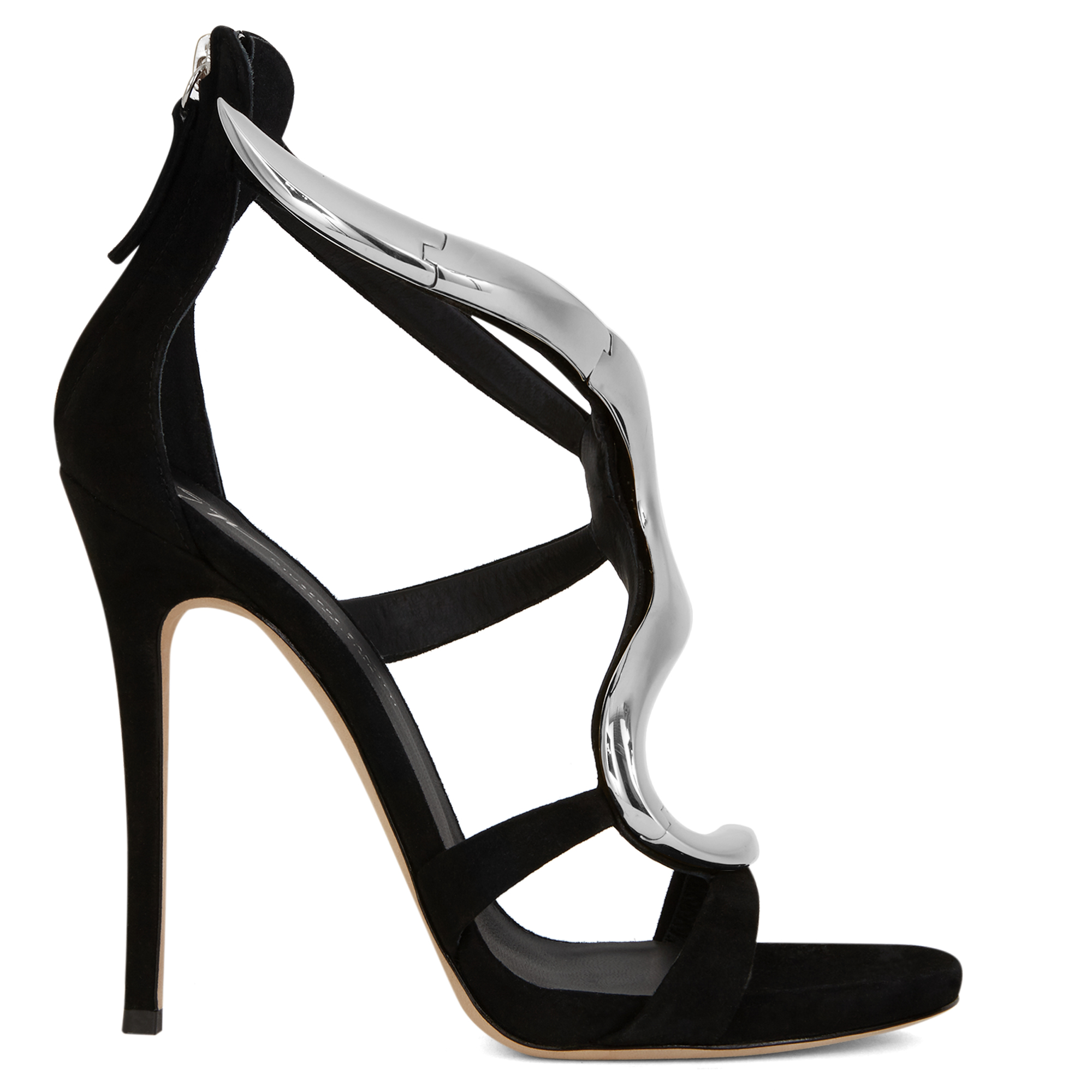 Giuseppe Zanotti Venere Metallic-snake Sandals