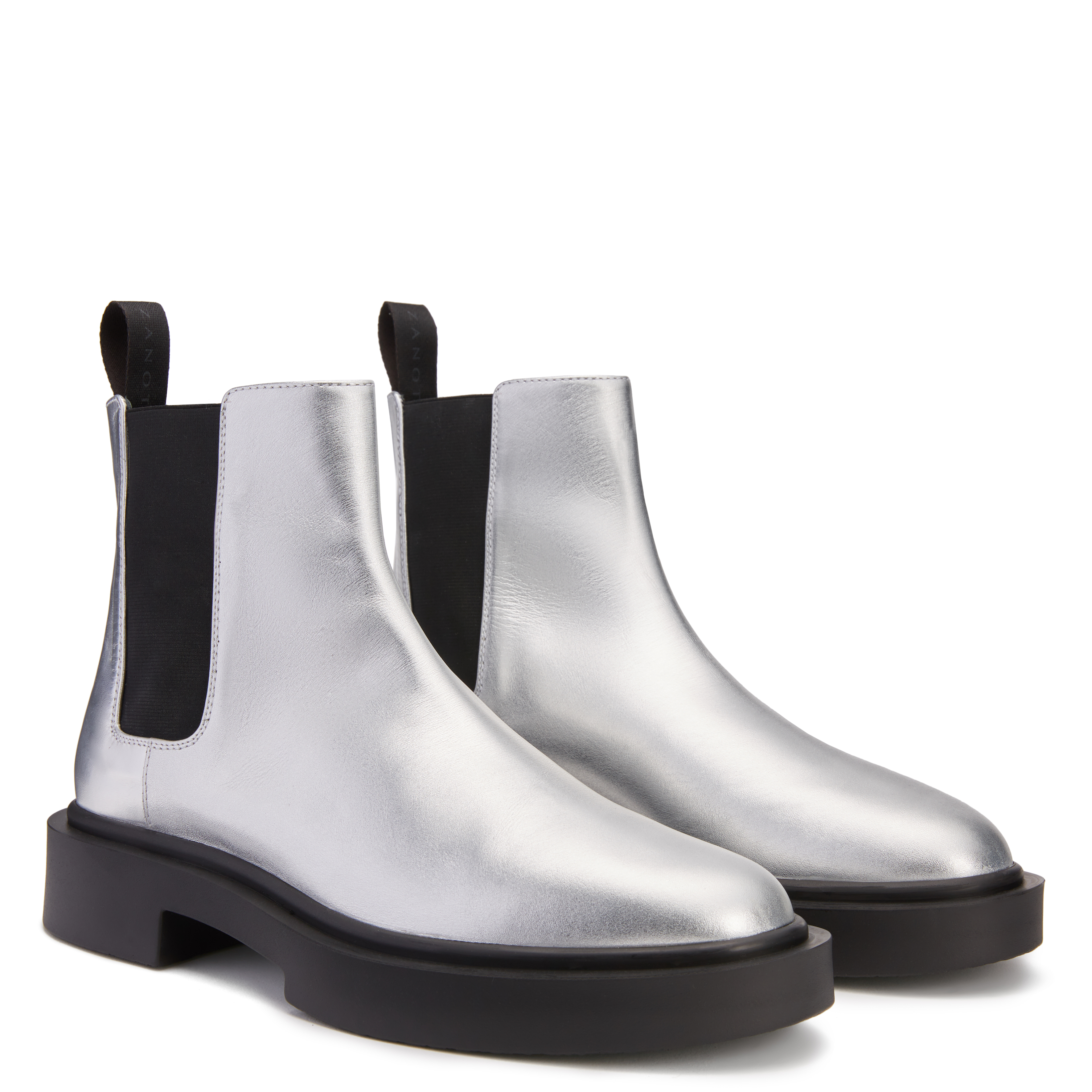 Giuseppe Zanotti Aston G Ankle Boots In Silver