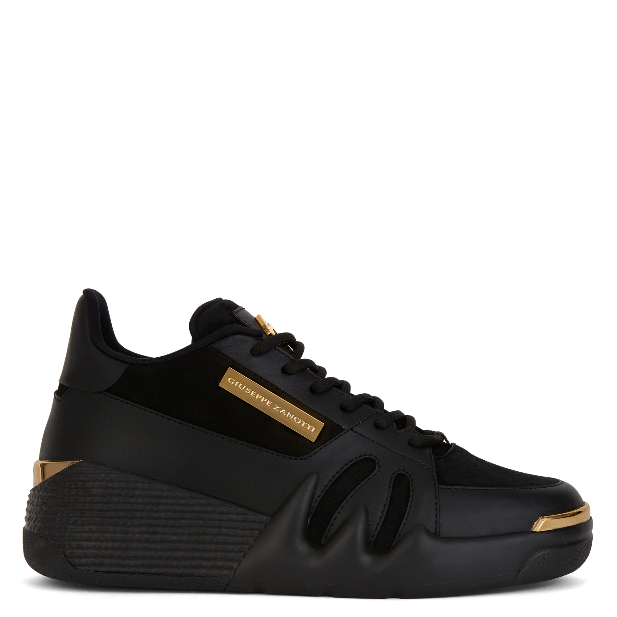 Giuseppe Zanotti Tonal Panelled Perforated Sneakers
