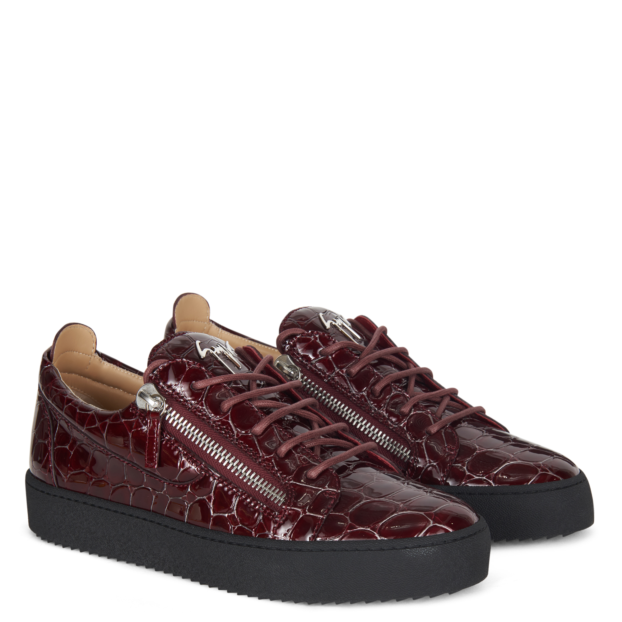 burgundy giuseppe shoes