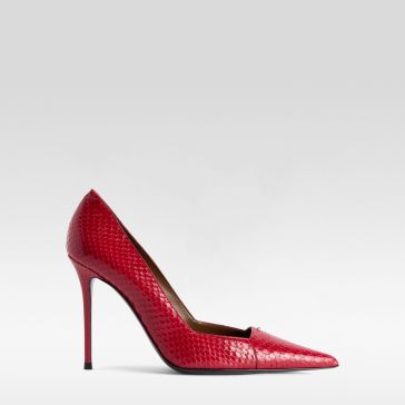 Giuseppe Zanotti Pink Satin Crocodile Heels (37) – Guzzi Archive