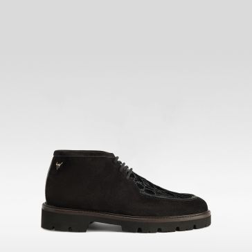 【関税負担】 GIUSEPPE ZANOTTI LACE-UP ZIPPER SNEAKERS Giuseppe Zanotti zip-detail lace-up Sneakers | Black | FARFETCH