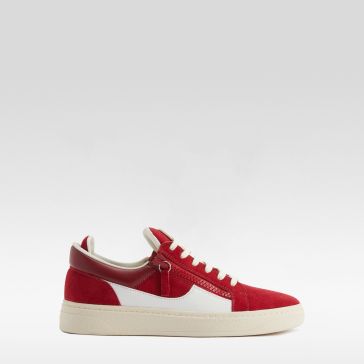 GIUSEPPE ZANOTTI 24AW ダブルジップ レザースニーカー EU40010001_A_1_1.jpg