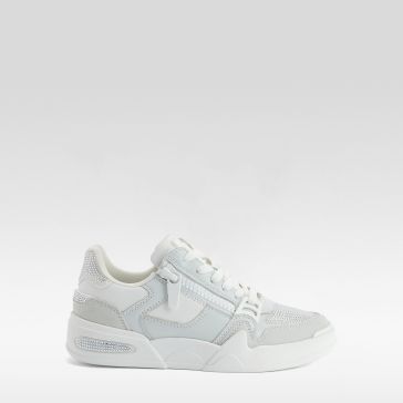 【最終値下げ】GIUSEPPE ZANOTTI♡スニーカー Giuseppe Zanotti Side Zip Low Top Sneakers Gray Mens 8 US