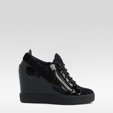 スニーカー GIUSEPPE ZANOTTI Women Sneakers RW80066 Black Giuseppe Zanotti low-top Sneakers | Black | FARFETCH