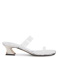 AUDE PLEXI - Silver - Sandals