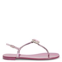 ANTHONIA - Pink - Flache Schuhe