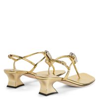 ANTHONIA - Gold - Sandals