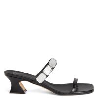 FLAMINIA SQUARE - Black - Sandals