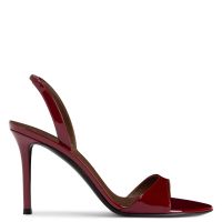 LILIBETH 90: Sandals Bordeaux | Giuseppe Zanotti