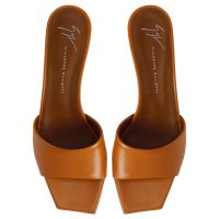 TALIA MULE 45: Sandals Orange | Giuseppe Zanotti