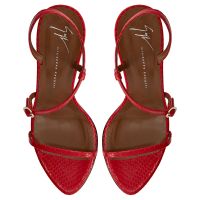 AUDRINETTE 90: Sandals Red | Giuseppe Zanotti