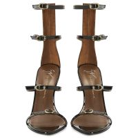 ★送料関税込★GIUSEPPE ZANOTTI メタリック ストラップサンダル Giuseppe Zanotti メタリック クロスストラップ サンダル 通販