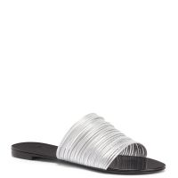 フラットシューズ Heukyang Harmony Glitter Flats Silver TT00053-ICE 44372171.jpg