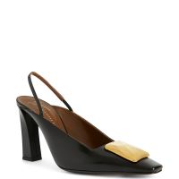 BRENDHA STONE 90: Pumps Black | Giuseppe Zanotti