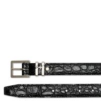 TEODORE: Belts Black | Giuseppe Zanotti