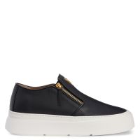 GZ MIKE ZIP: Slip-on Black | Giuseppe Zanotti