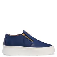 GZ MIKE ZIP - Bleu - Mocassins