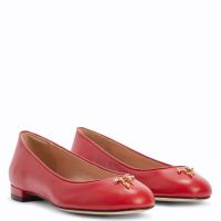 RIZIANA - Rot - Flache Schuhe