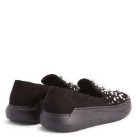 AFELIA CRYSTAL - Black - Loafers