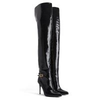 FRANNIE HIGH - Black - Boots