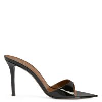 Giuseppe Zanotti ブラック ハイヒール INTRIIGO 90: Sandals Black | Giuseppe Zanotti