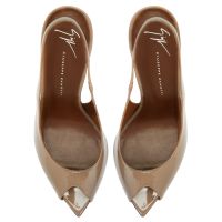 INTRIIGO OPEN TOE 90: Sandals Grey | Giuseppe Zanotti
