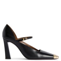 L'Appartement 別注✨BRENTA CHUNKY PUMPS 黒 BRITA METAL 90: Pumps Black | Giuseppe Zanotti