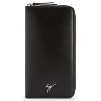 Human Made Leather Zip Wallet Black新品未開封 LeatherHalfZipWallet-VeryBlack