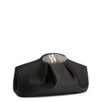 GZ DUMPLING: Clutches Black | Giuseppe Zanotti