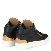 KRISS SHELL - Black - Mid top sneakers