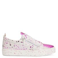 FRANKIE - Fucsia - Low top sneakers