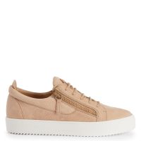 FRANKIE - Beige - Tenis de caña baja