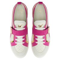 GIUSEPPE ZANOTTI ZENAS - Pink - Low Top Sneakers