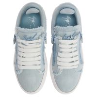 スニーカー GIUSEPPE ZANOTTI Men Sneakers RM50022004 BLUE GIUSEPPE ZANOTTI Size 12 Blue Men's Sneakers – Labels Luxury