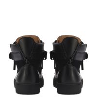 COBY MATT: Mid top sneakers Black | Giuseppe Zanotti