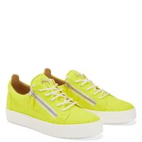 GAIL GLITTER - Yellow - Low top sneakers