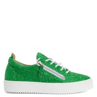 GAIL GLITTER - Green - Low top sneakers