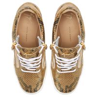 KRISS WEDGE - Gold - High top sneakers
